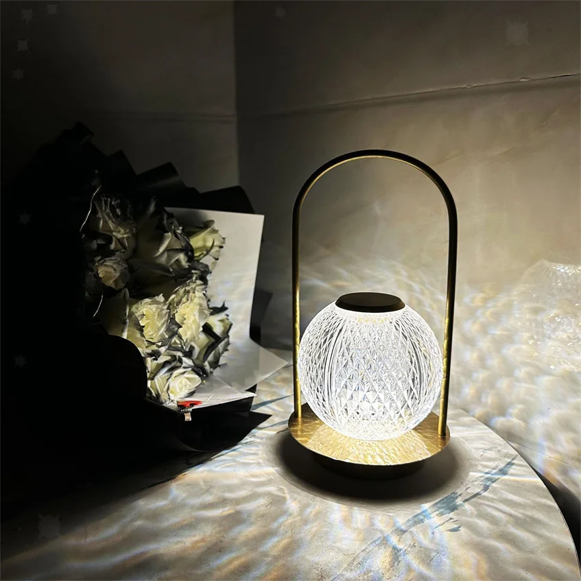 Flower Luxury High -Level Sense Atmosphere Light