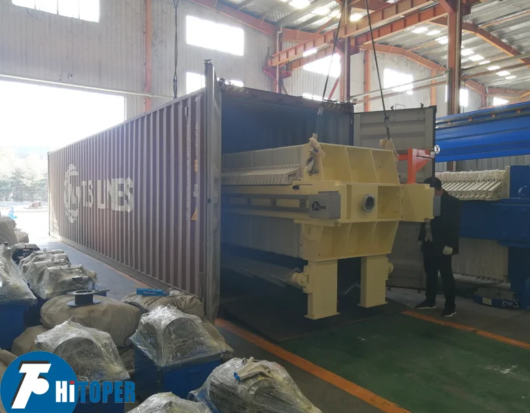 Environment industry used hydro extractor filter, filter press with PP plate