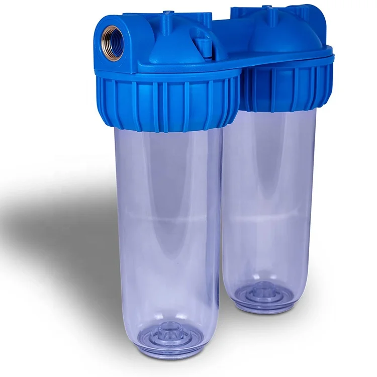 10' 20' water cylinder filter housing 5 inch organic water filter housing for outdoor