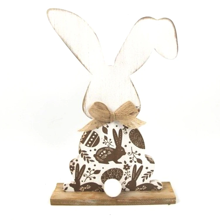 
Factory direct supplier handmade easter wooden decoration decor wall plaque 