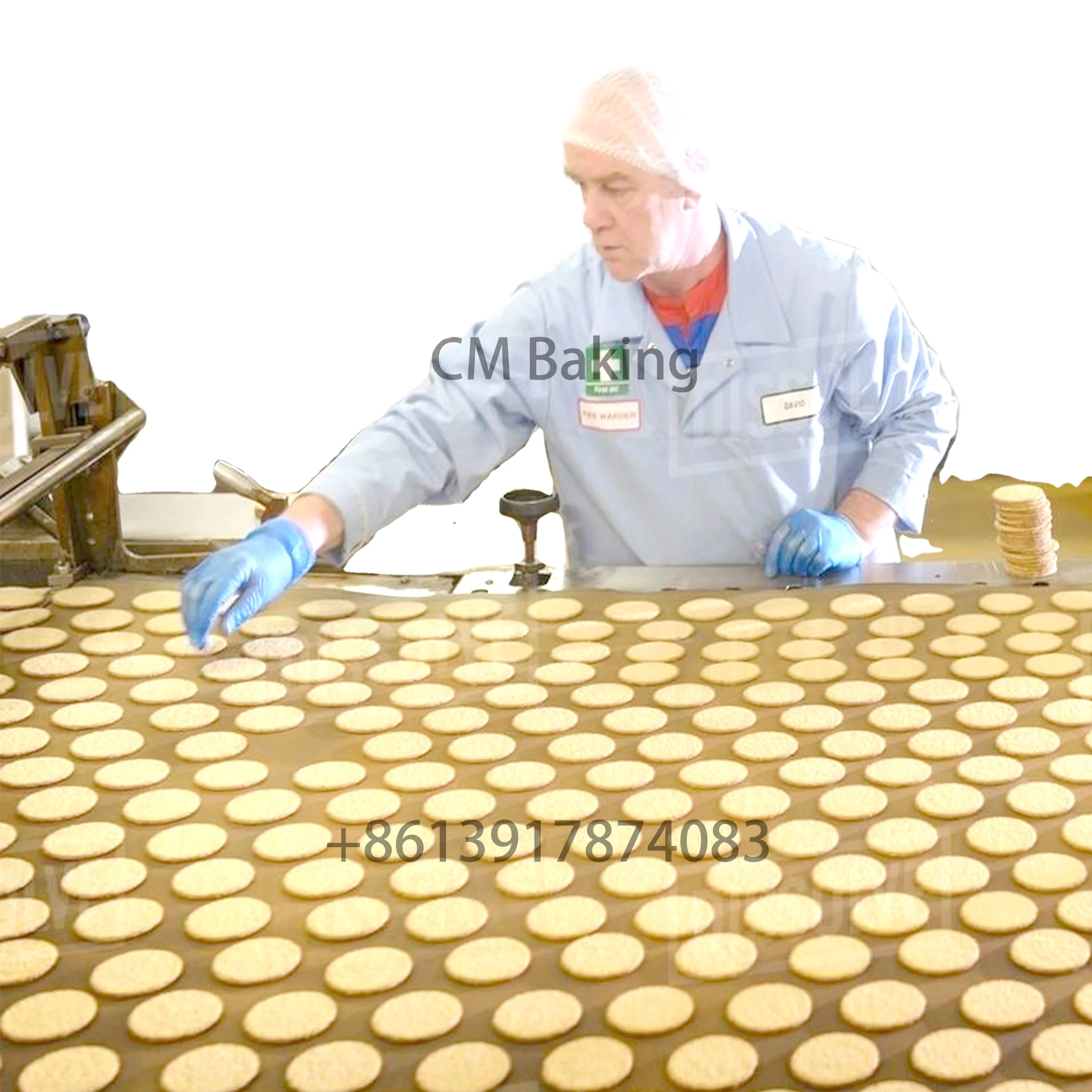 Automatic oreo milk cream Sandwich biscuit production line /biscuit processing machine