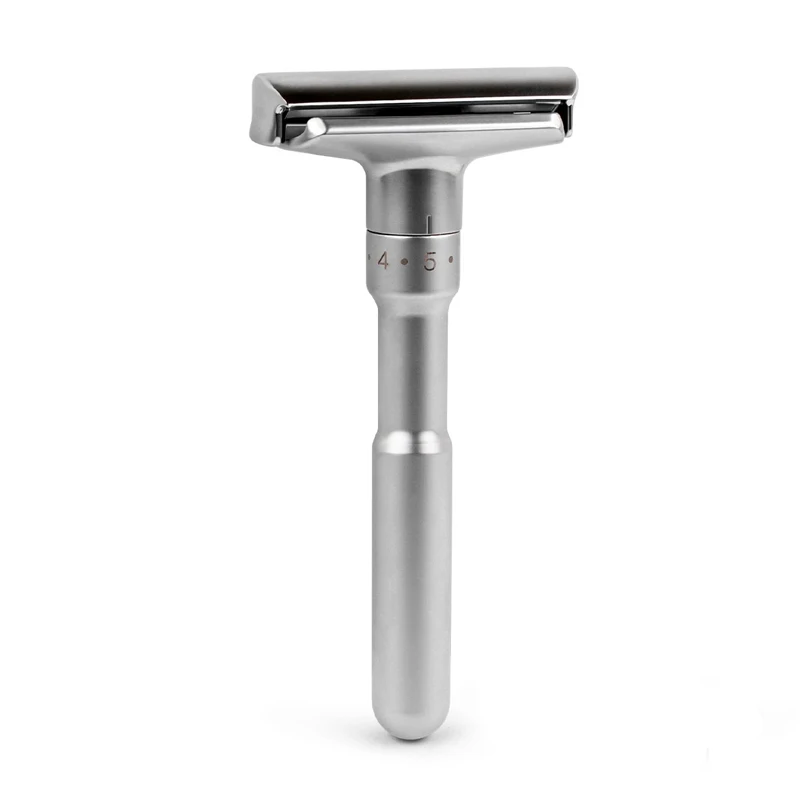 Private label double edge safety razor stainless steel adjustable safety razor