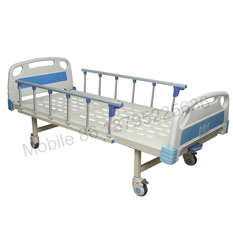 Manufacture Cheap Wholesale Medical Bed Manual Detachable SINGLE CRANK HOSPITAL BED For Home Care Patient