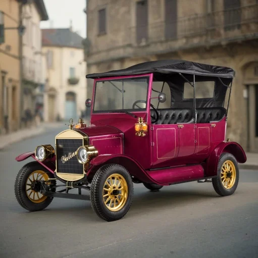 Yatian Manufacturer Historycal leisure antique design electric car import vintage cars