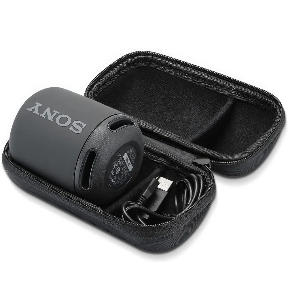 Hard EVA Storage Travel Bag Carrying Case for Sony SRS-XB12 SRS-XB13 XB10 Extra Bass Portable Wireless Speaker, Fits Power Char