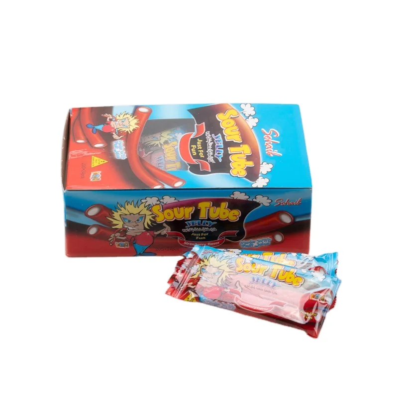 Sour straw China Bag Oem Liquorice Coated Customized Key Sweet Style Packaging sweet candy wholesale caramelo factory