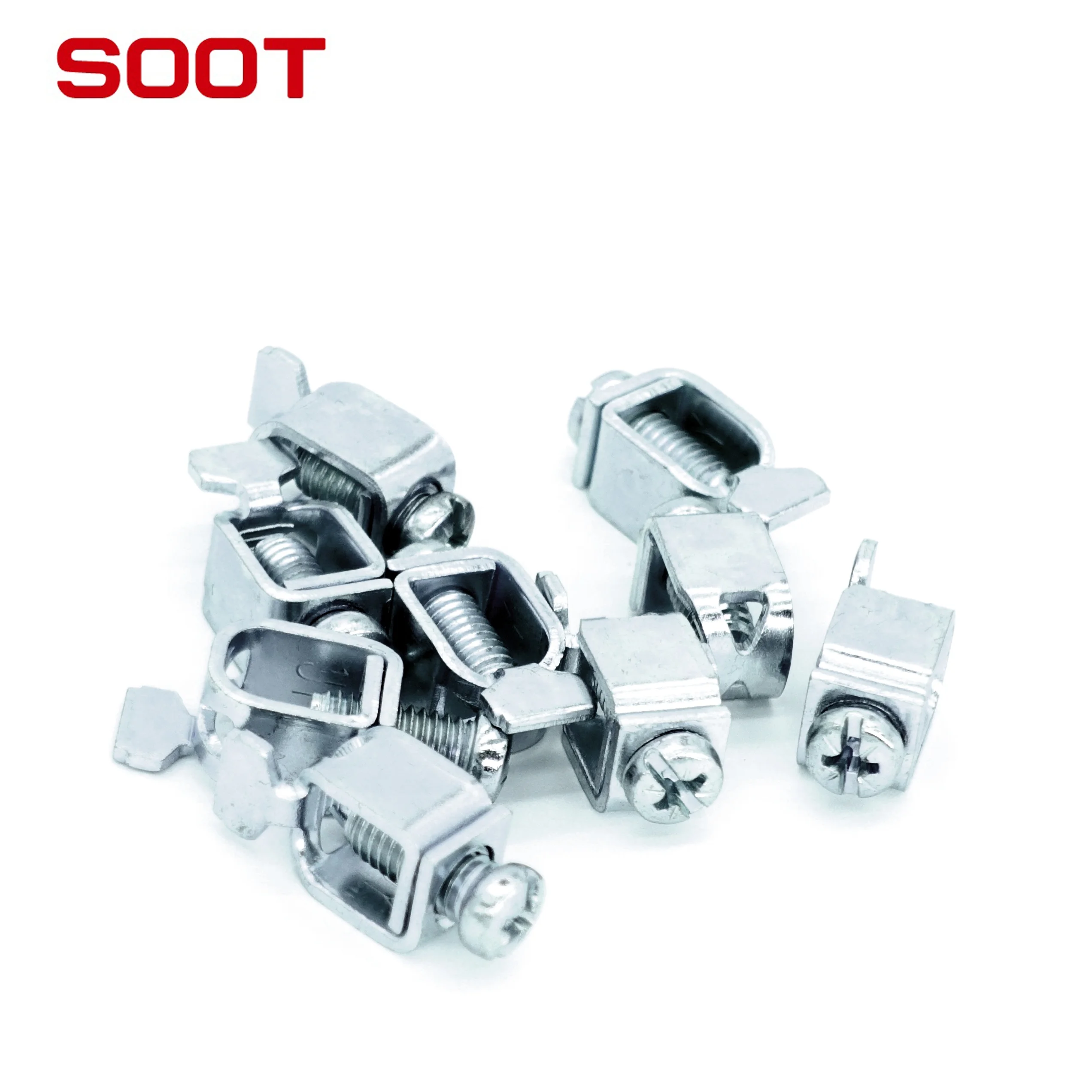 OEM zinc plating steel screw terminal block cage switch socket contact