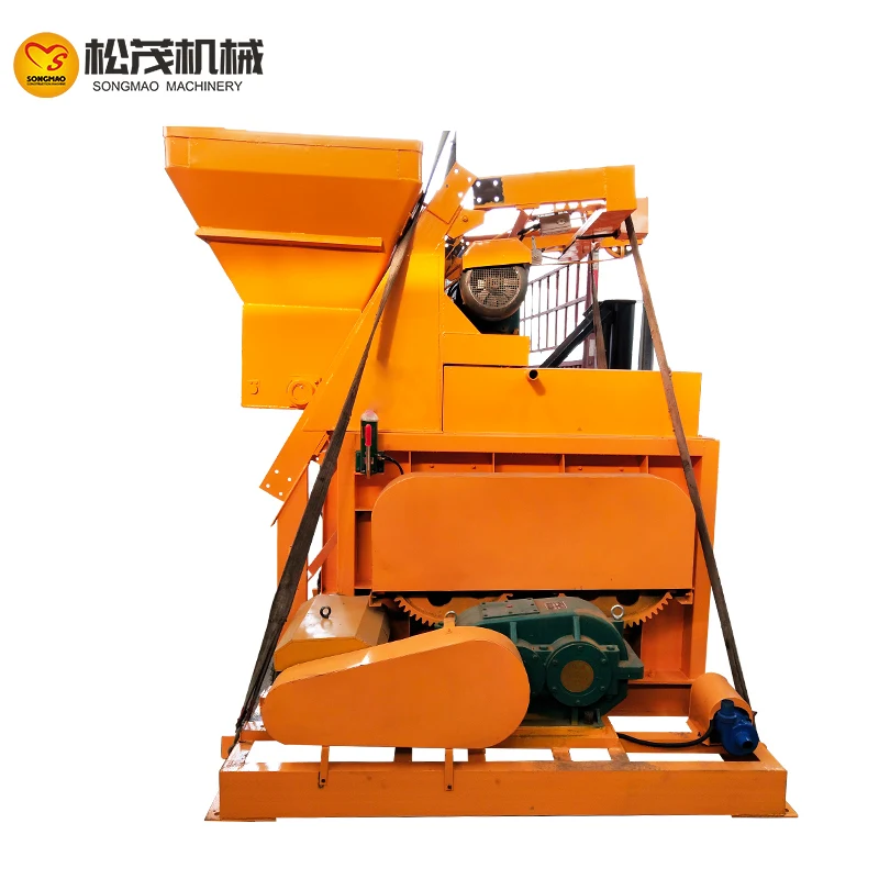 JS1000 mixer cement mortar forced concrete mixing equipment Construction mortar equipment