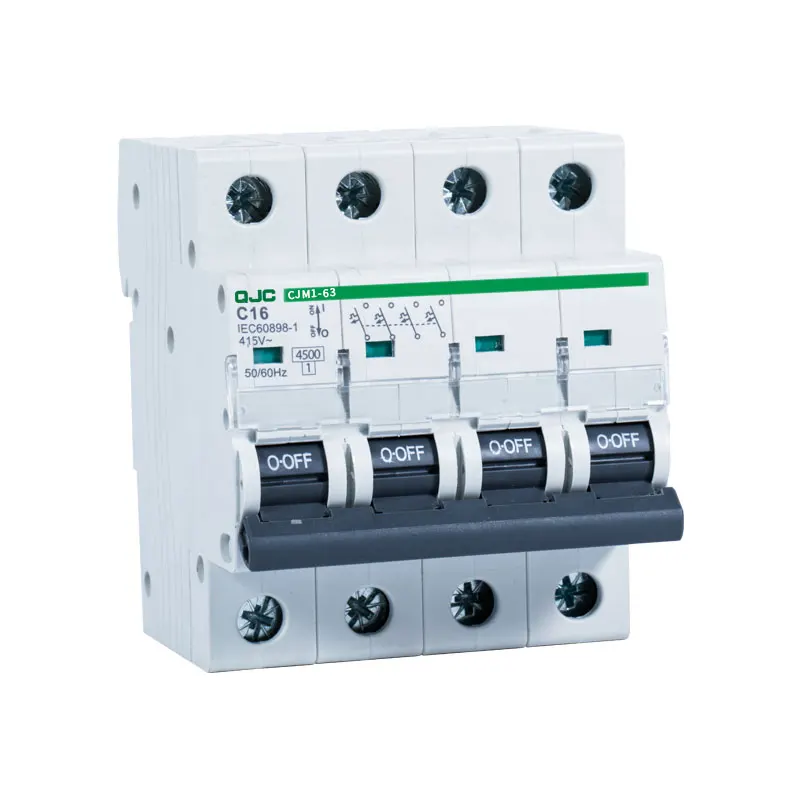  QJC Прямая продажа с фабрики 1P 2P 3P 4P C65 AC 230V/415V 6KA 50/60Hz промышленные бытовые средства защиты цепи мини автомат