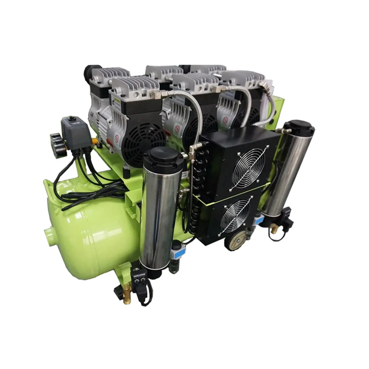 3Hp Dental Air Compressor with 90L tank and air dryer system