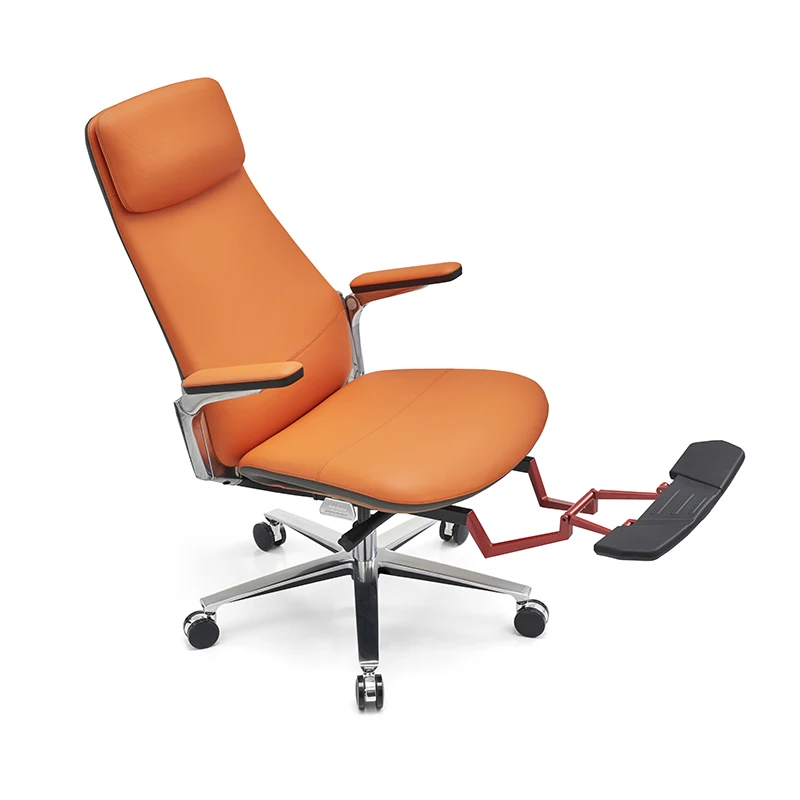 high end office furniture genuine top grain leather office chairs for boss and manager