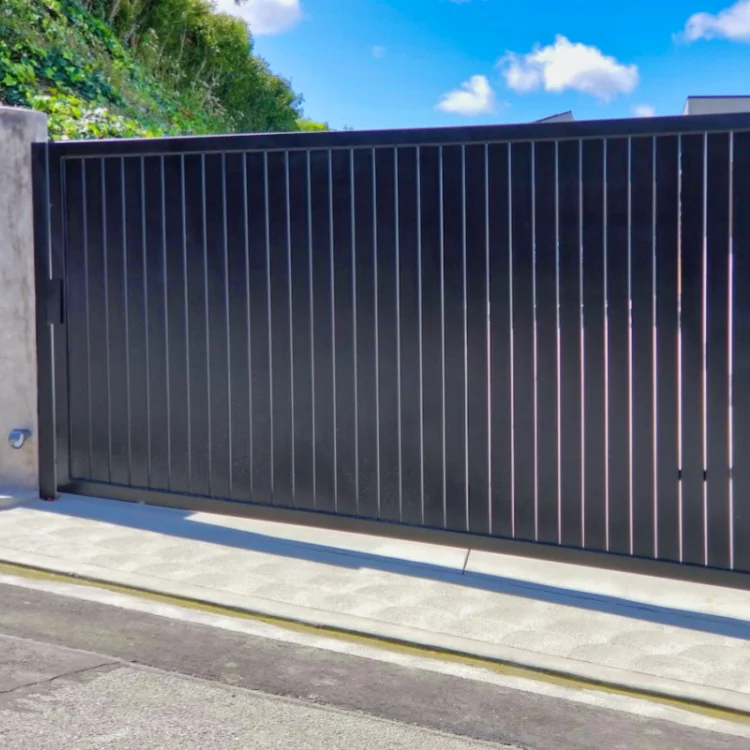 Modern Design Fence Post Caps Latest Main Suspended Gate Designs Driveway Gates Aluminum Sliding Gate