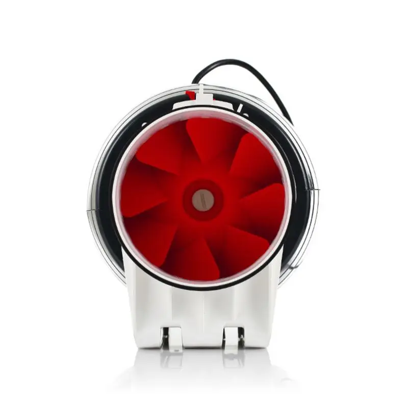 Новинка 2017, оптовая продажа, бесшумный двусторонний прямоугольный встроенный воздуховод с вентилятором 6 дюймов, 150 мм