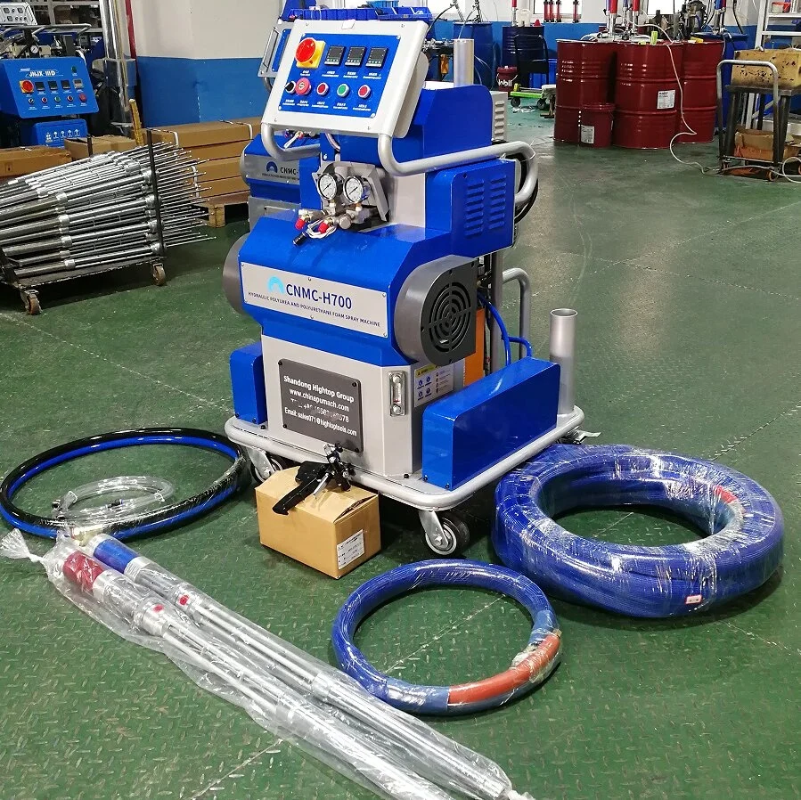 Hydraulic Driven New CNMC-H700 PU Polyurethane Spray Foam Machine Polyurea Spray Machine  Insulation Foam Injection Sprayer