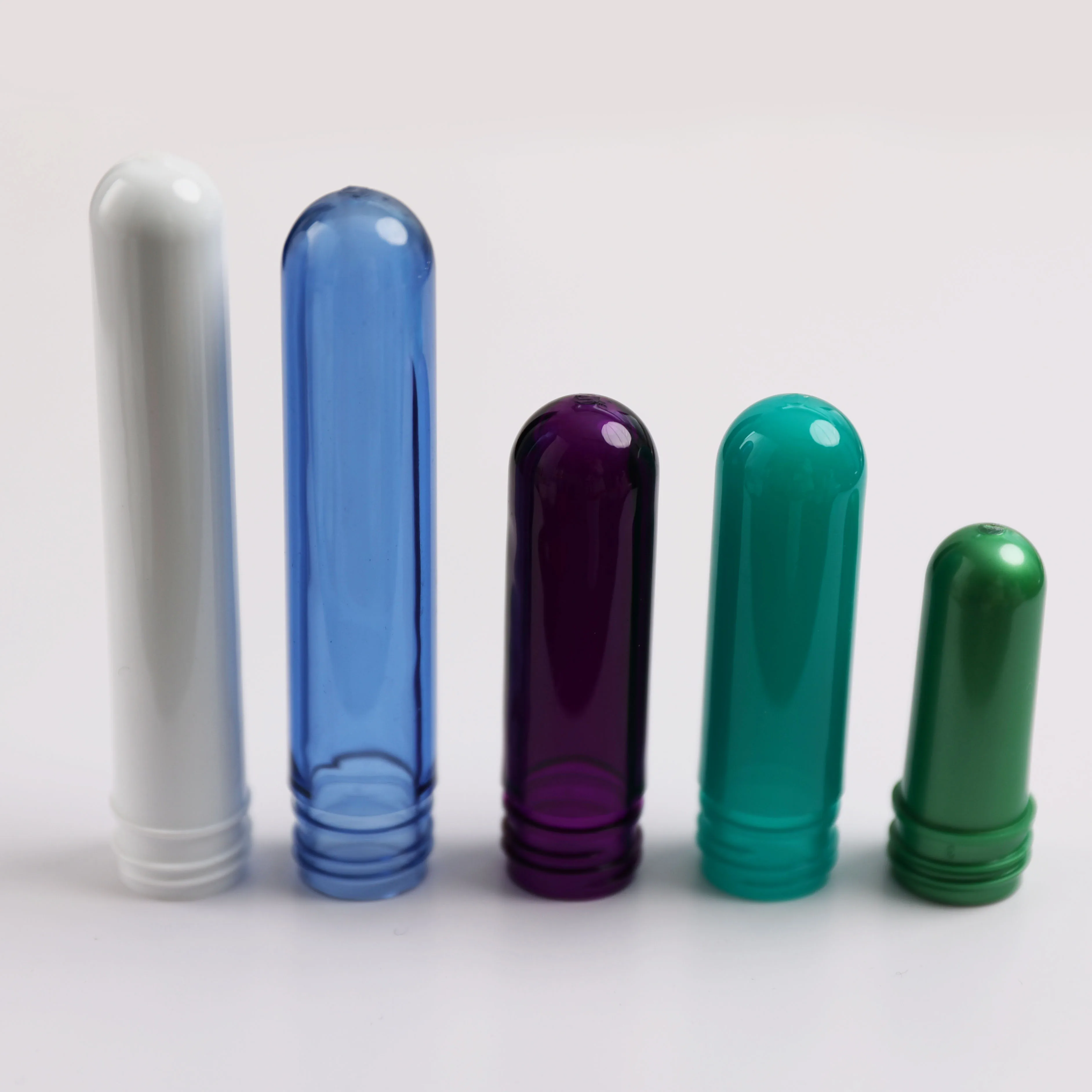 2023 Production PET Bottle Blank White Transparent Tube Embryo For Cosmetics Special Processing Custom