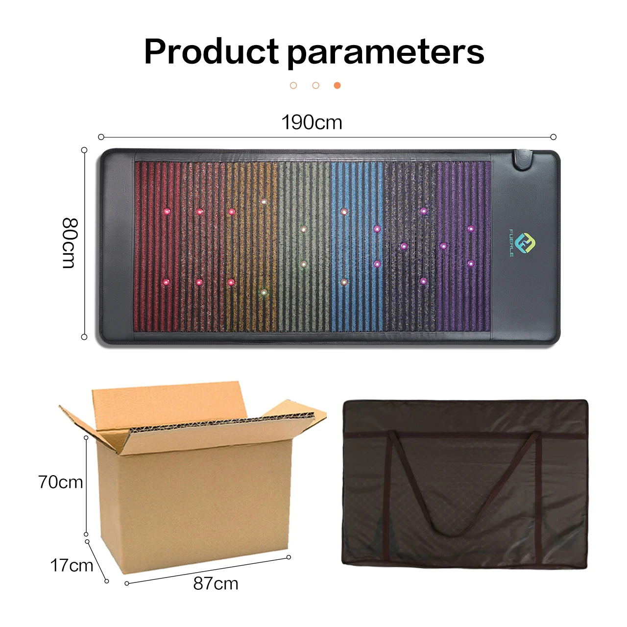 Infrared Amethyst Tourmaline Jade Mattress New Style Amethyst Tourmaline Bianstone Pemf Photon Mattress