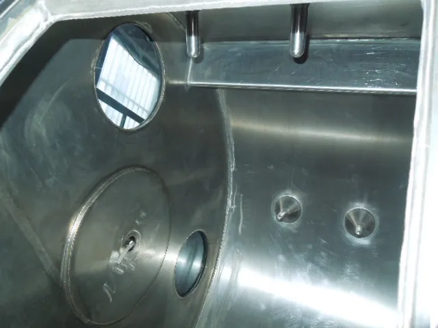 
Interlayer heating stainless steel tannery drum lab drum test drum 