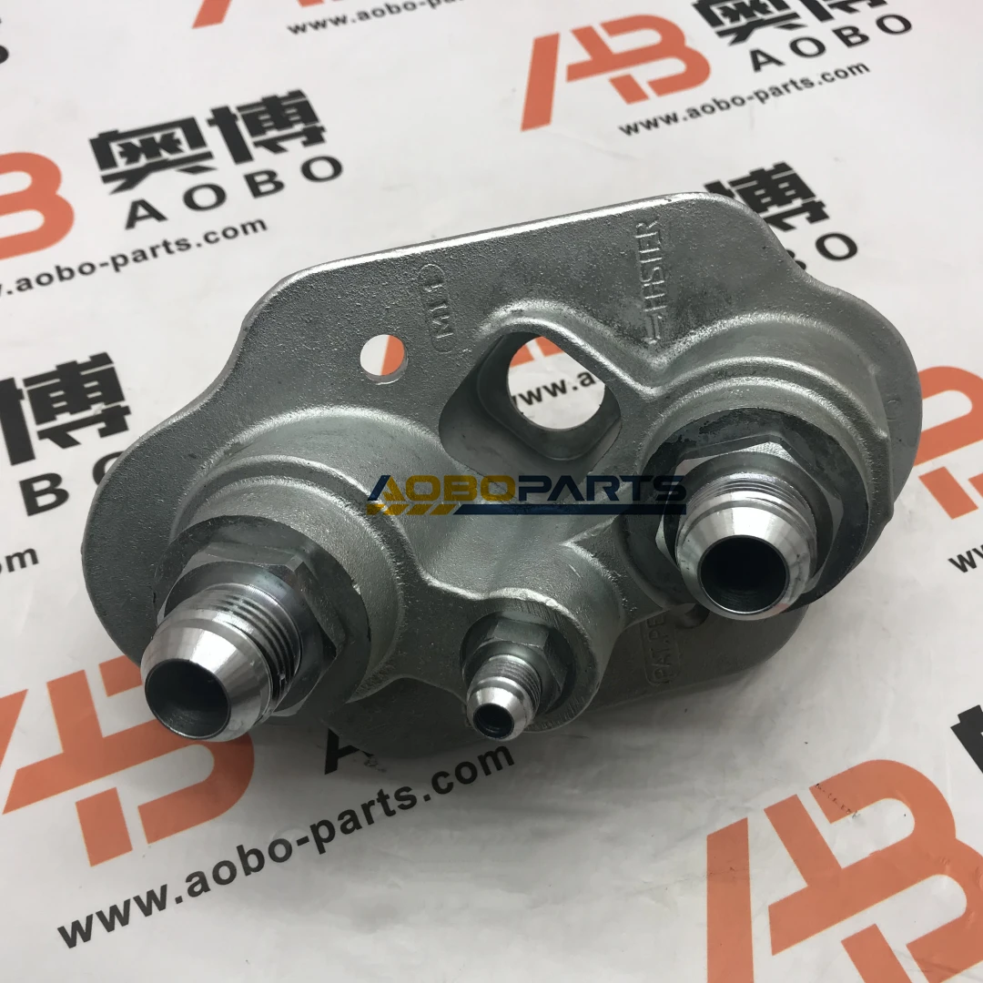 Гидравлический блок быстрой муфты в сборе 7246784 предназначенный для использования погрузчиков с бортовым поворотом компактных гусеничных и телескопов