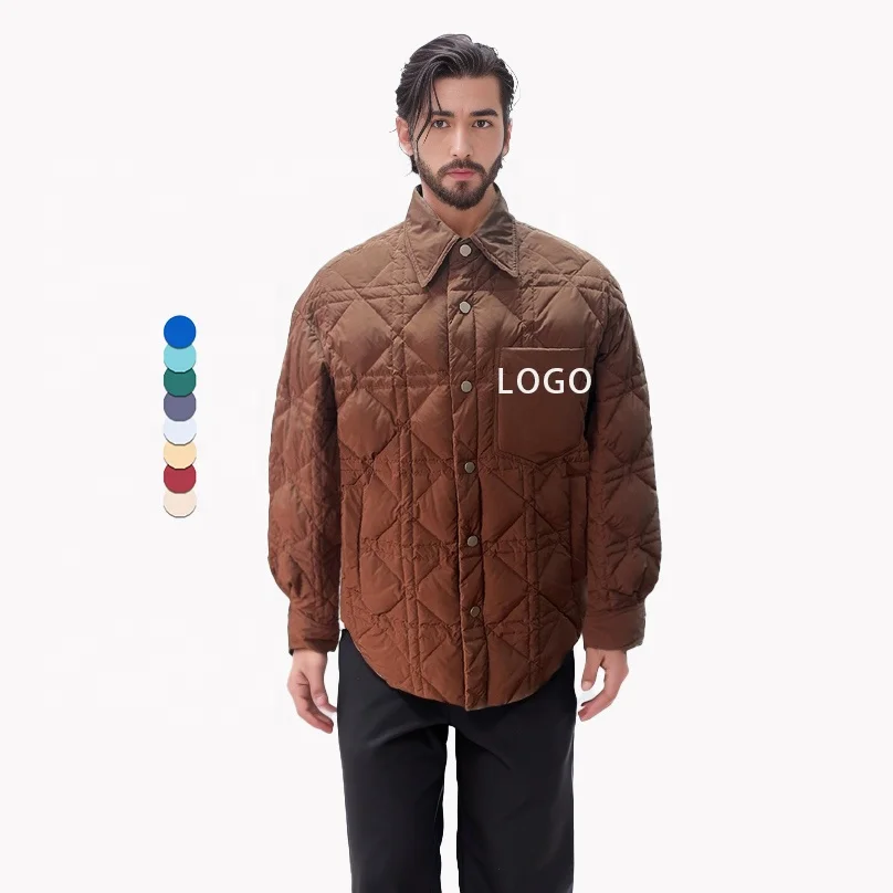 OEM Custom Design winter bubble clothes clothing manufacturer custom utility puffer jacket for men