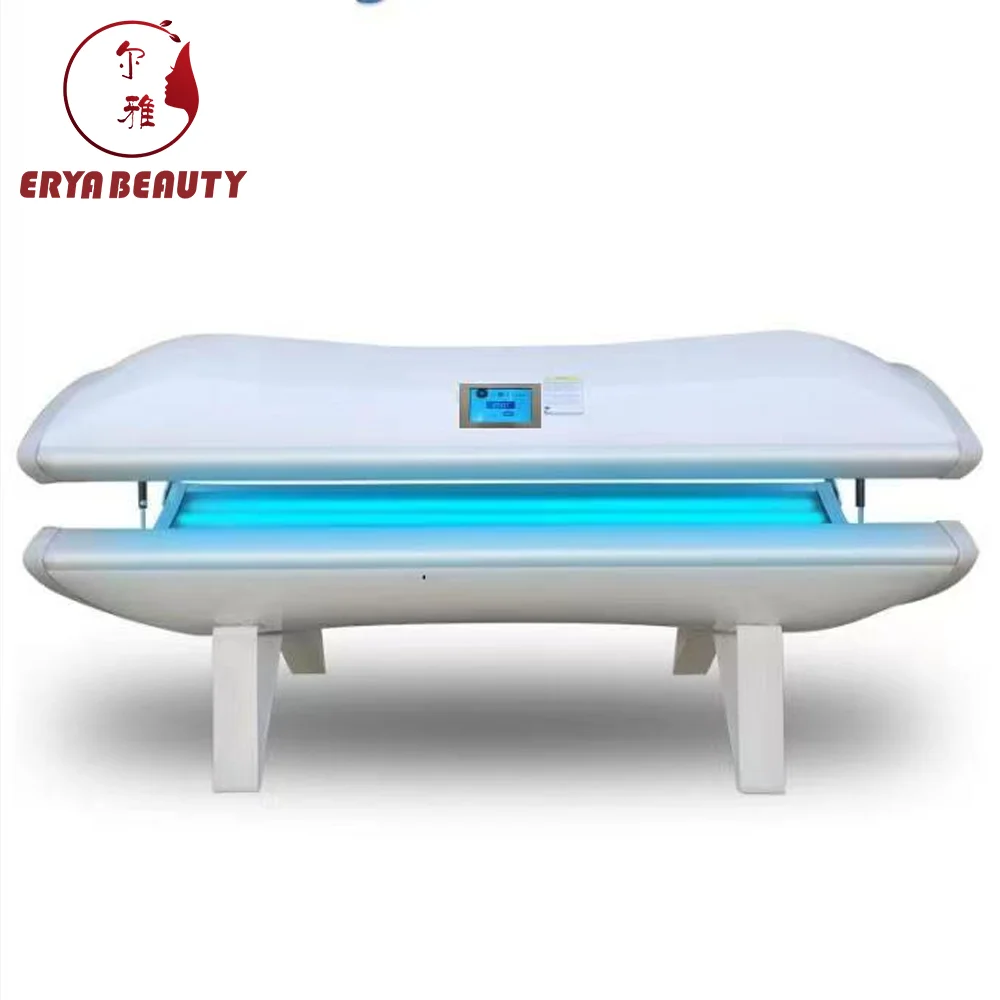 Lay down solarium W4 for home tanning near  with surround stereo  effective bronzeado skin chocolate AT
