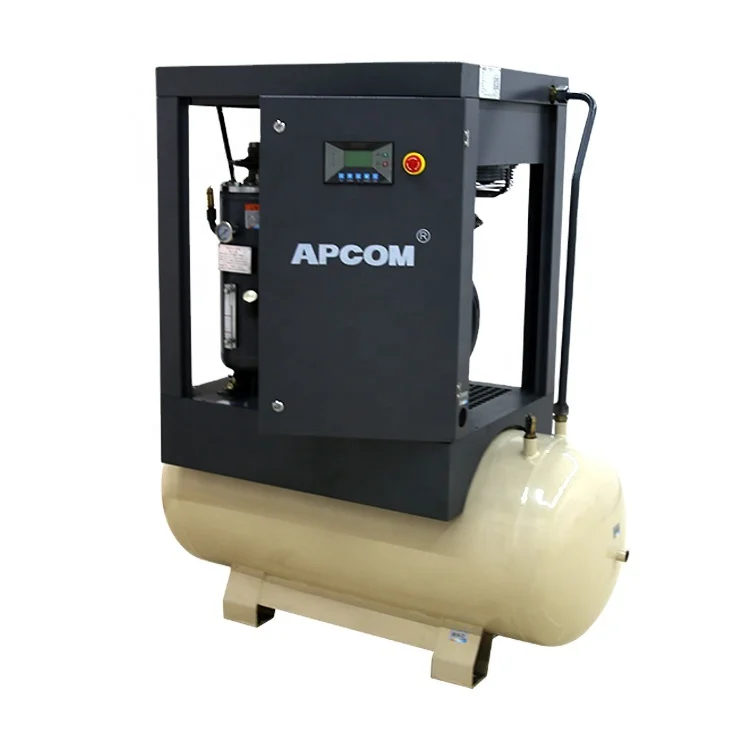 Fengshi 7,5 кВт интегрированный винтовой компрессор кВт 10 л.с. комбинированный винтовой компрессор с баком л