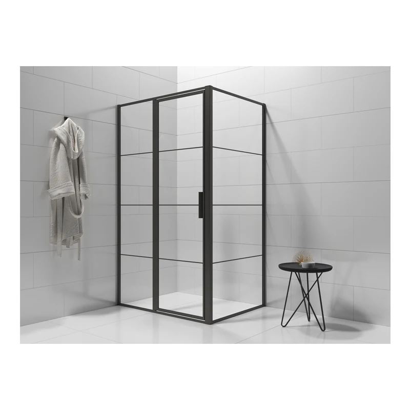 
Best price euro corner entry shower enclosure aluminum frame extension shower door 