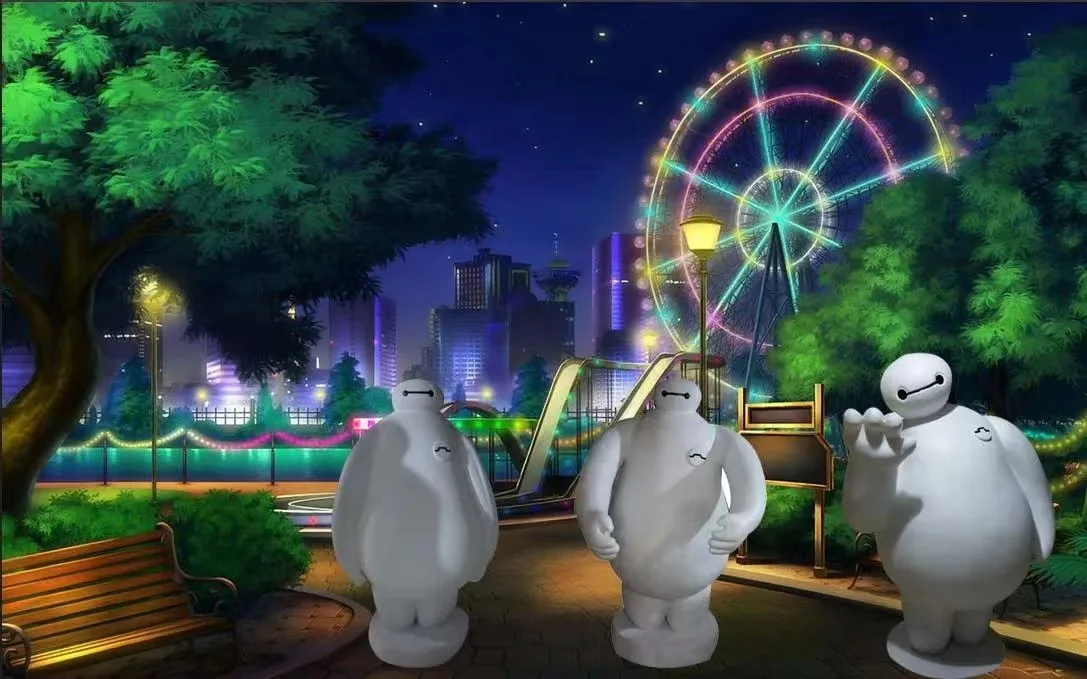 Custom production of GRC, GRG, EPS modeling decoration for garden, construction and business