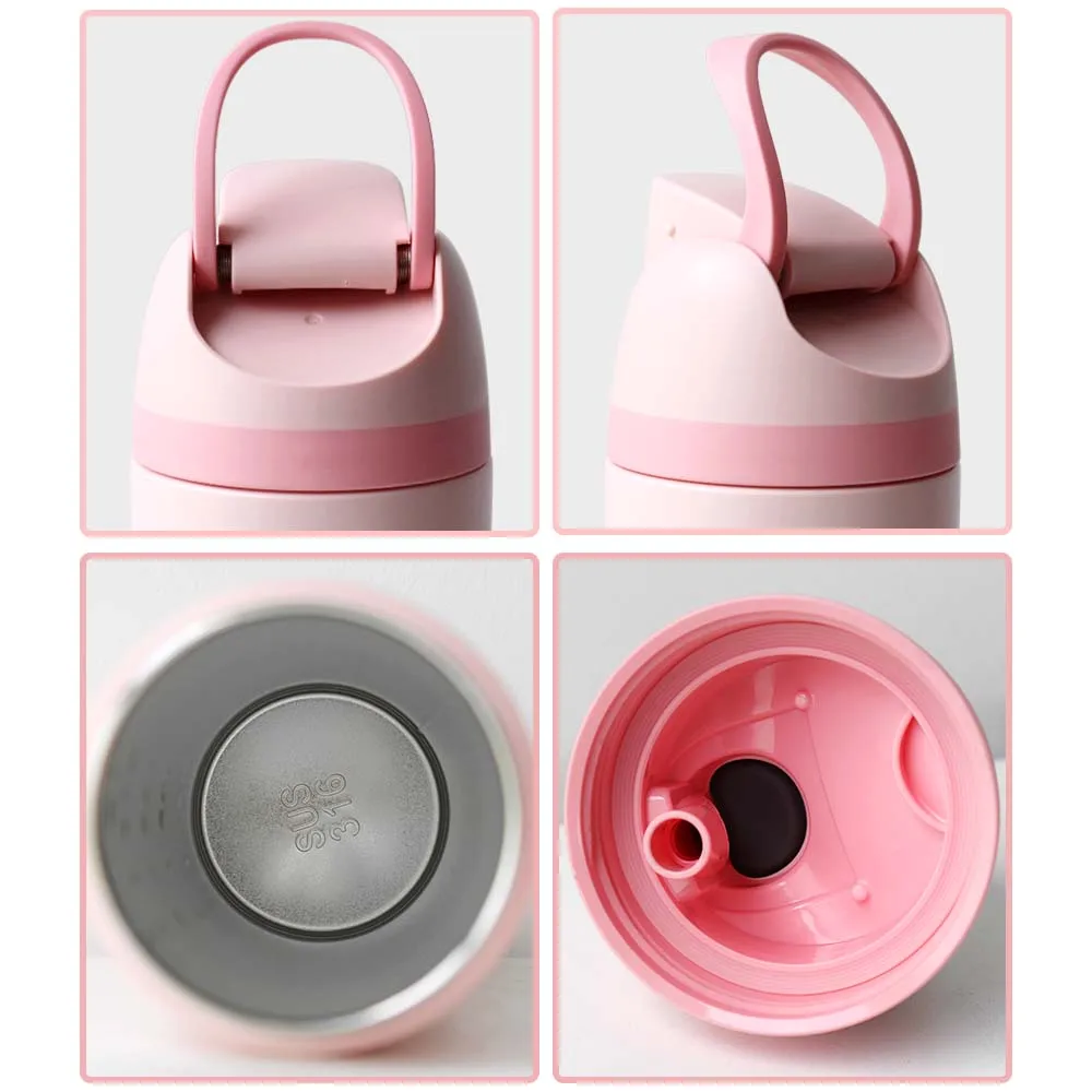 FACTORY custom logo double wall stainless steel SUS 316 vacuum insulated 24 oz 40 oz 32 oz free sip owalas water bottle