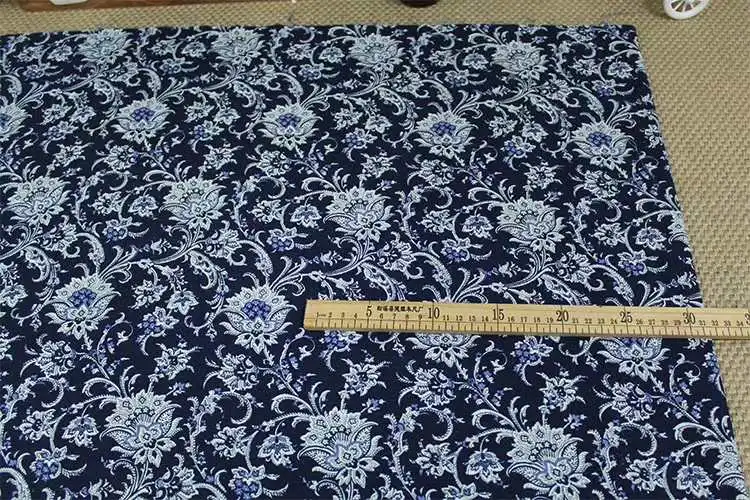 High Quality Customized 100% Polyester Peach Skin Printed Flower Fabric Beautiful Design