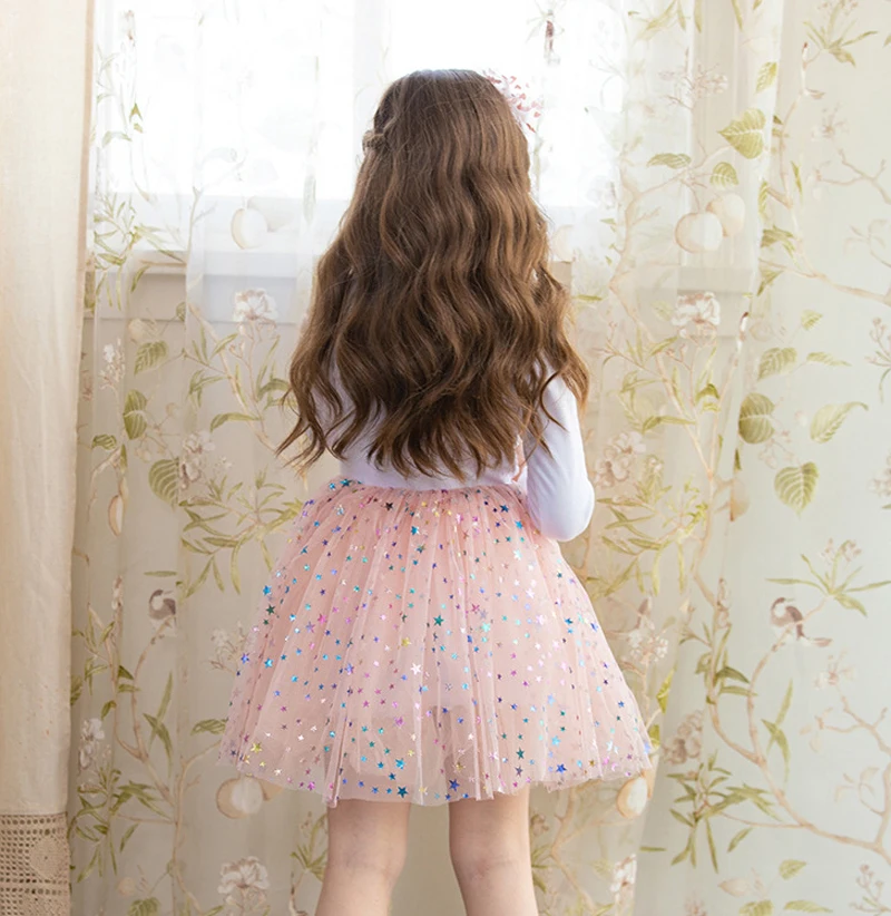 Fashion Beautiful Cute Long Sleeves Children Baby Kids Dress for Girls Autumn