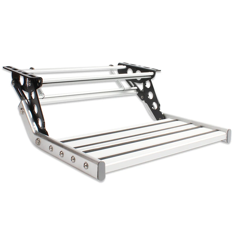 TYTXRVOEM Caravan Accessories 501*476*183mm Manual Pull Out 528mm Step Safe and Stable Anti-slip High strength Aluminum RV Step