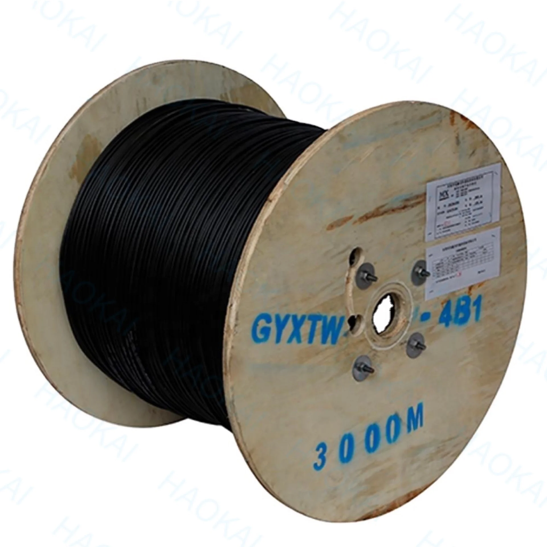 2 / 4 / 6 / 8 / 12 / 16 / 24 Core  Cable Single Mode Multimode Outdoor Armoured GYXTW Fiber Optic Cable Price Per Meter