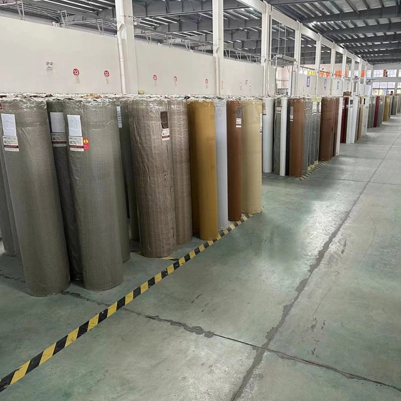 Decorative Sticking Paper Real Texture Laminate Sheets for Cabinets Aluminum Foil PVC Wood Film PVC Film