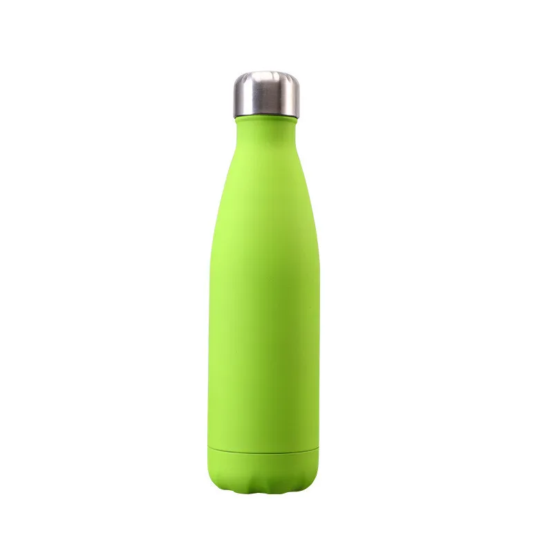 17 oz холодно изоляционное покрытие из нержавеющей стали бутылка для воды с защитой от протечек двойными стенками Спорт Cola форма