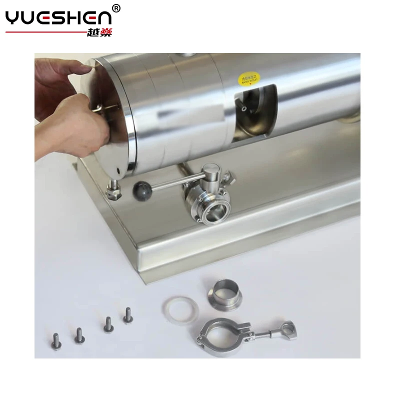 Factory Supply Stainless Steel High Speed Shear Three-Stage Pipeline Type Material-Liquid Homogeneous Mixing Emulsification Pump