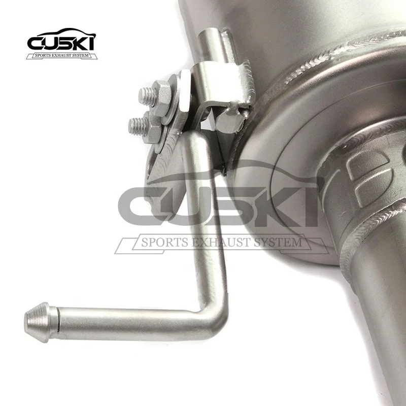 Выхлопная труба Catback высокого качества для Audi S4/S5 B9 2019-2023 выхлопной трубы глушителя из нержавеющей стали системы автомобиля