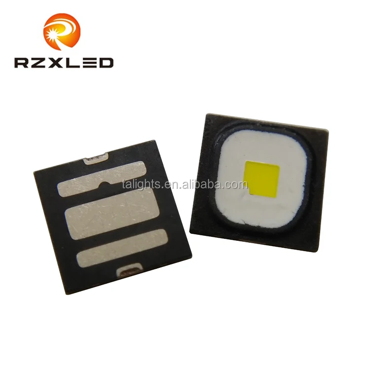 High Power 5W 3535 LED Black Flat LUW Red 620nm 630nm Yellow 588nm 590nm 593nm 595nm 5W Amber Diode For Car Bulb