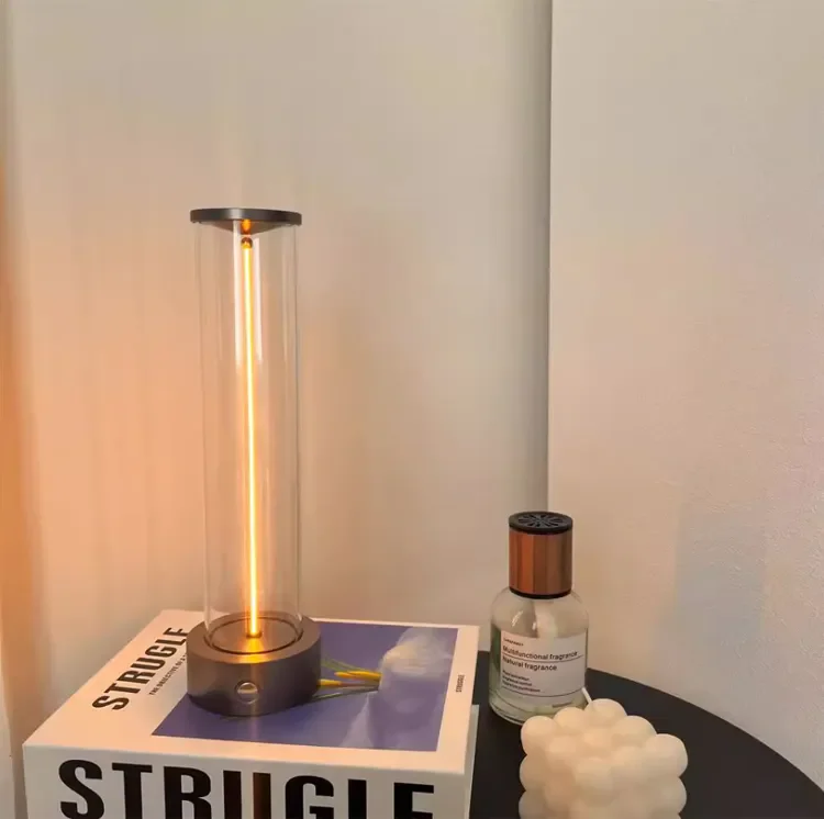 Minimalist Cordless Desk Lamp Nightstand Lights Touch Dimmable Quantum Wire Atmosphere Magnet Led Night Light