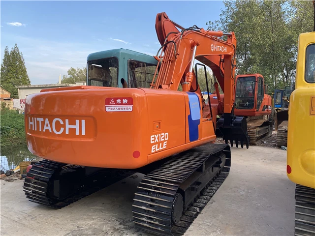 Hitachi подержанных машин EX120-2 120-3 EX200-2 EX200-3 HITACHI Экскаватор EX60 EX120 EX200 в наличии на складе