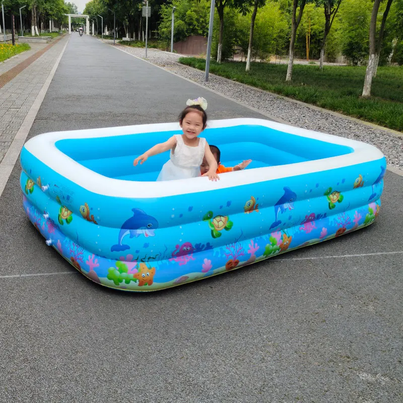 YIWU Home Family Full Sized Lounge Pool Children Garden Backyard Celebrity Outdoor Inflatable Swimming Pool For Kids.