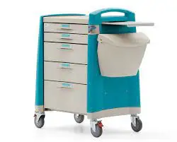 Hot sale Hospital exclusive Medicine Trolley With wheels