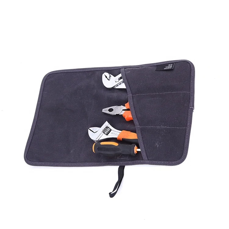 Лидер продаж, вощеная парусиновая сумка для инструментов