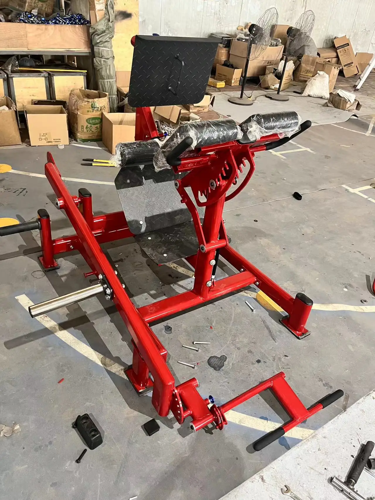 2024 strongway fitness  Squat Rack Weight Lifting Power Rack Adjustable Fitness Squat Rack