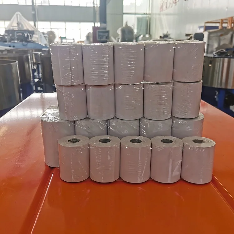 Heat shrink packaging automatic cash register thermal paper roll slitting cutting machine