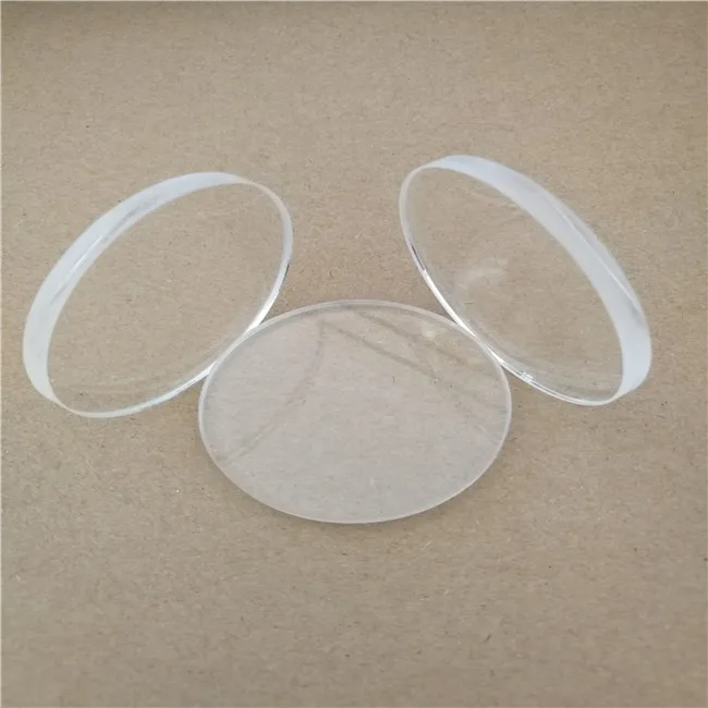 20+ years factory customize JGS2 275nm UV pass quartz glass panel synthetic quartz wafer