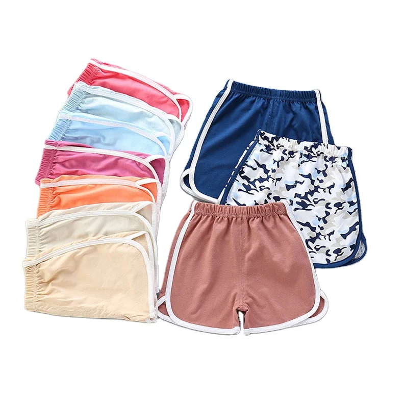 Шорты для мальчиков и девочек, летние детские шорты, детская одежда, повседневные короткие брюки
