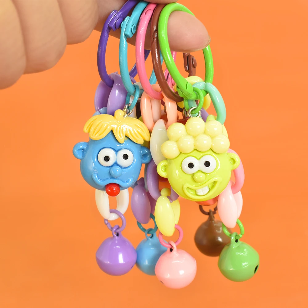 Funny Boys And Girls Cartoon Resin Flatback Cabochon For DIY Key Chain Pendant Hairpin Decoration Fridge Magnet Accessories