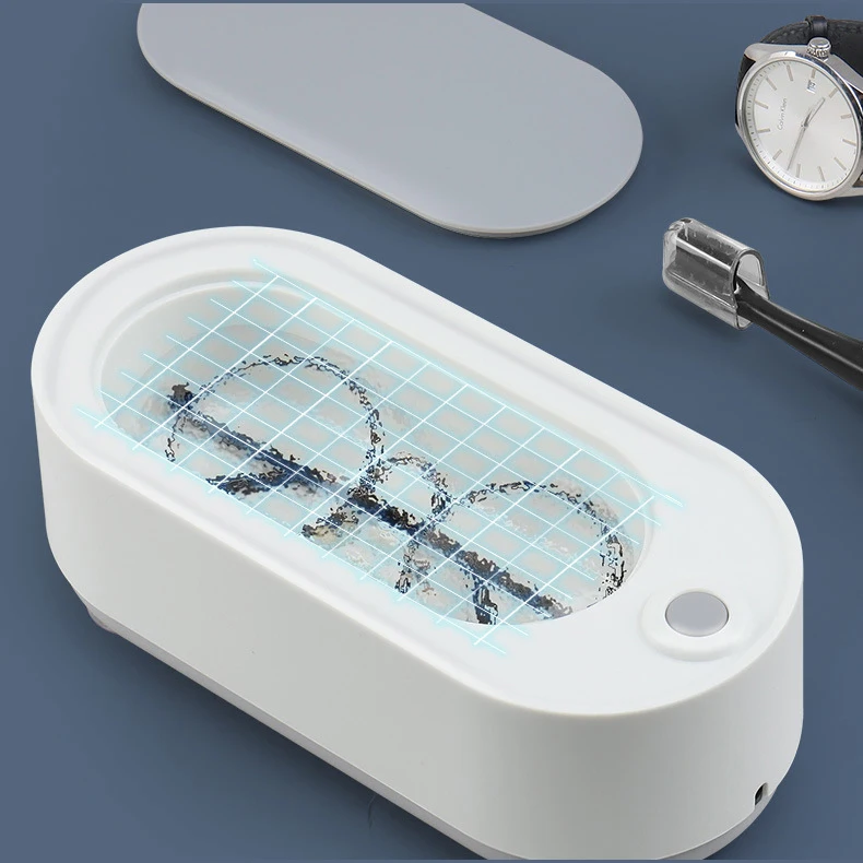 OEM Electric Mini Portable USB Jewelry Watch Glasses Lens Cleaning Machine High Frequency Household Ultrasonic Cleaners