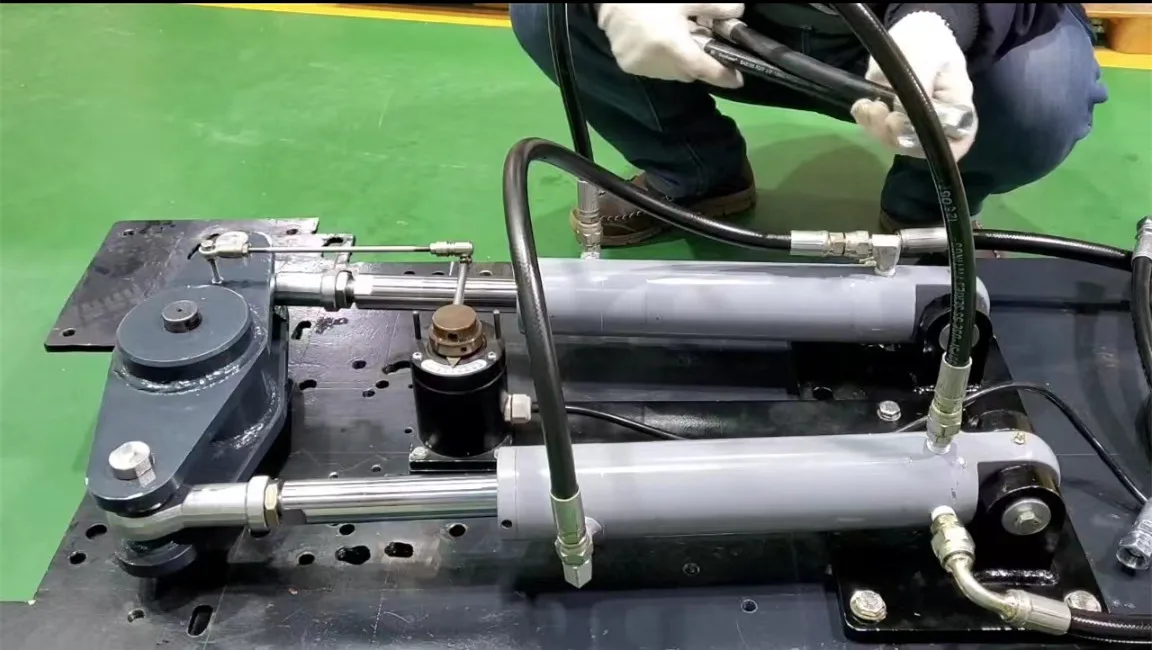 Boat Hydraulic Cylinder for Rudder Ship Steering  Double Acting Customized Hot Sale Cheap Price
