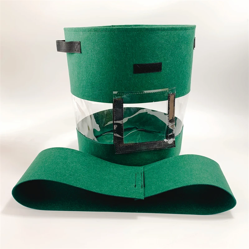 Vegetable felt growing bag Potato growing bag Environmental 7 gallon garden felt  growing bag